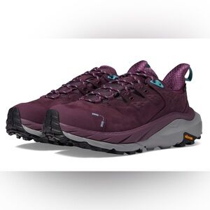 Hoka Kaha 2 Low GORE-TEX Women's Grape Wine Hiking Shoes